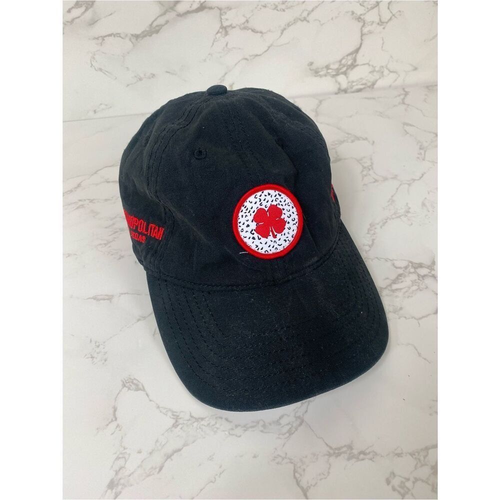 “Live  Lucky “ hat black base ball Cheeta Luck Cosmo Las Vegas